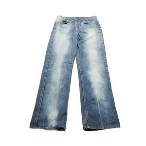 Levi's 718 Student Jeans Men's Size 30x32 Orange Tab Vintage 1986 USA (30x31.5)